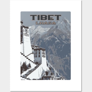 Lhasa, Tibet Posters and Art